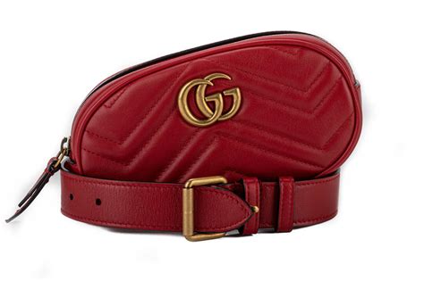 gucci fanny pack red with writing|gucci fanny pack waist bag.